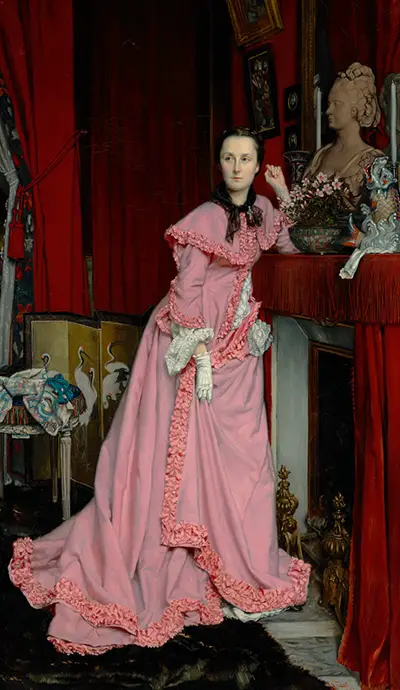 Portrait of the Marquise de Miramon, née, Thérèse Feuillant James Tissot